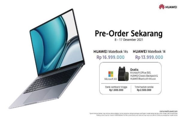 Kabar Gembira, Laptop Premium Penantang Macbook, HUAWEI MateBook 14s & 14 Resmi Hadir di Indonesia